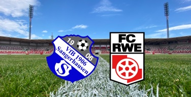 Testspiel gegen den VfB Sangerhausen