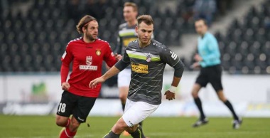 Saison 2017/18, 16. Sptg. SG Sonnenhof Großsaspach vs. FC Rot-Weiß Erfurt