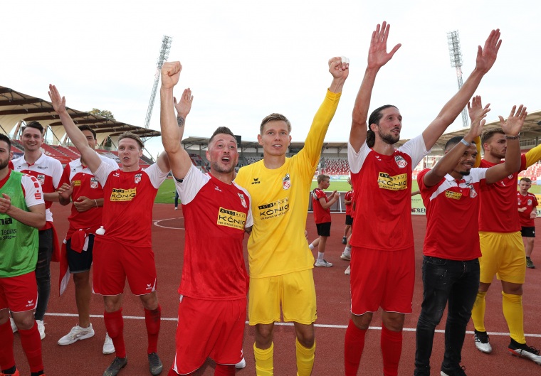 8. Spieltag Rot-Weiß Erfurt - BFC Dynamo