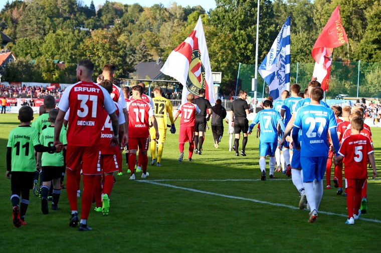 9. Spieltag 2019/20 FSV Wacker Nordhausen - Rot-Weiß Erfurt