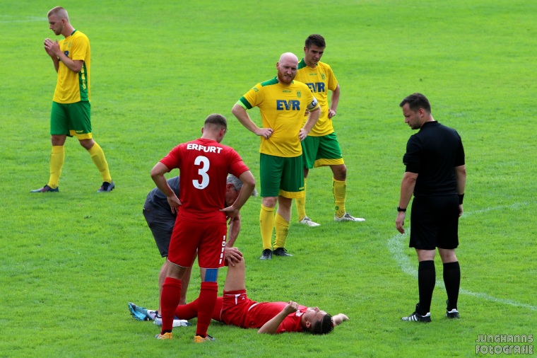 1. Spieltag 2020/21 FC Einheit Rudolstadt - FC Rot-Weiß Erfurt