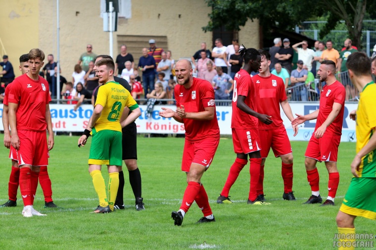 1. Spieltag 2020/21 FC Einheit Rudolstadt - FC Rot-Weiß Erfurt