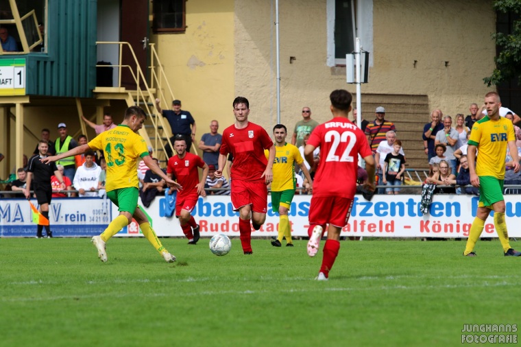 1. Spieltag 2020/21 FC Einheit Rudolstadt - FC Rot-Weiß Erfurt