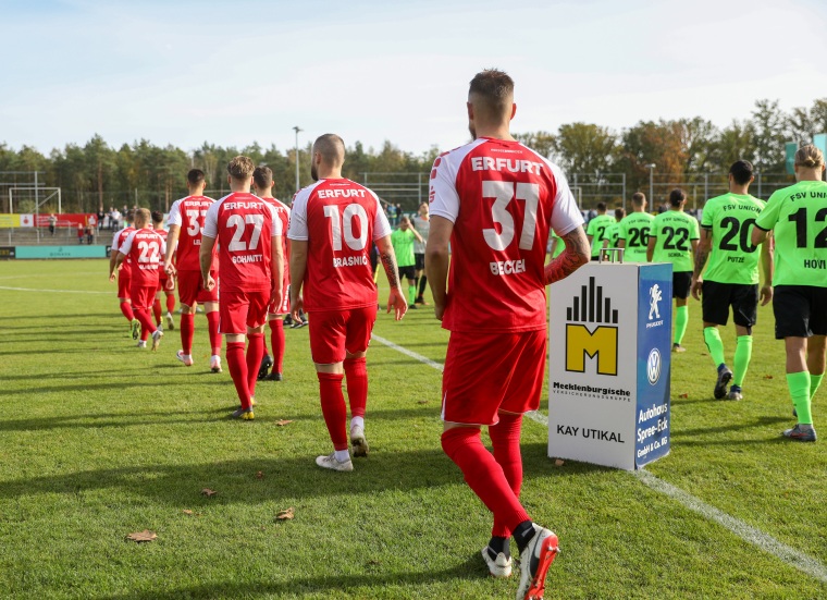 13. Spieltag 2019/20 FSV Union Fürstenwalde - Rot-Weiß Erfurt