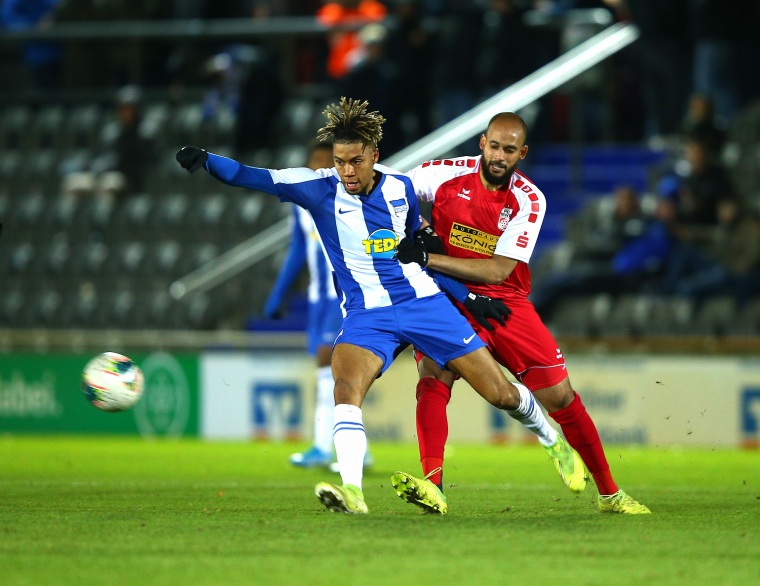 17. Spieltag 2019/20 Hertha BSC II - FC Rot-Weiß Erfurt