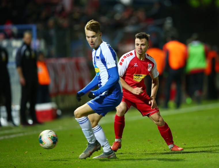 17. Spieltag 2019/20 Hertha BSC II - FC Rot-Weiß Erfurt