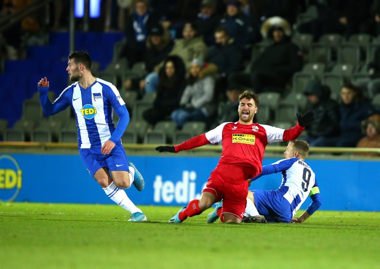 17. Spieltag 2019/20 Hertha BSC II - FC Rot-Weiß Erfurt