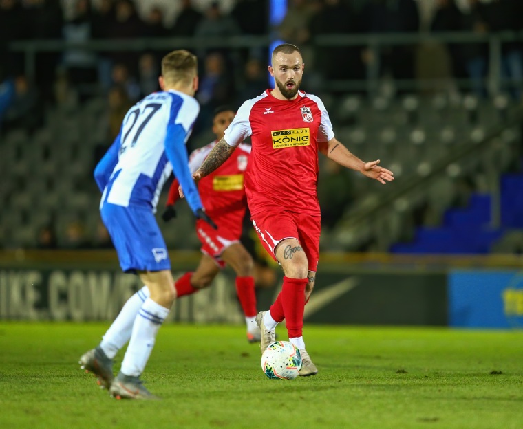 17. Spieltag 2019/20 Hertha BSC II - FC Rot-Weiß Erfurt