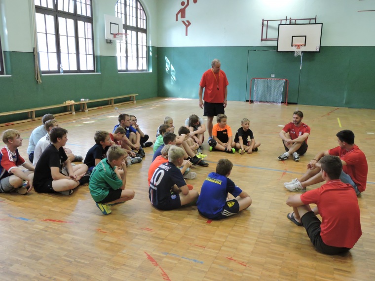 Fußballtraining Emil-Petri-Schule Arnstadt