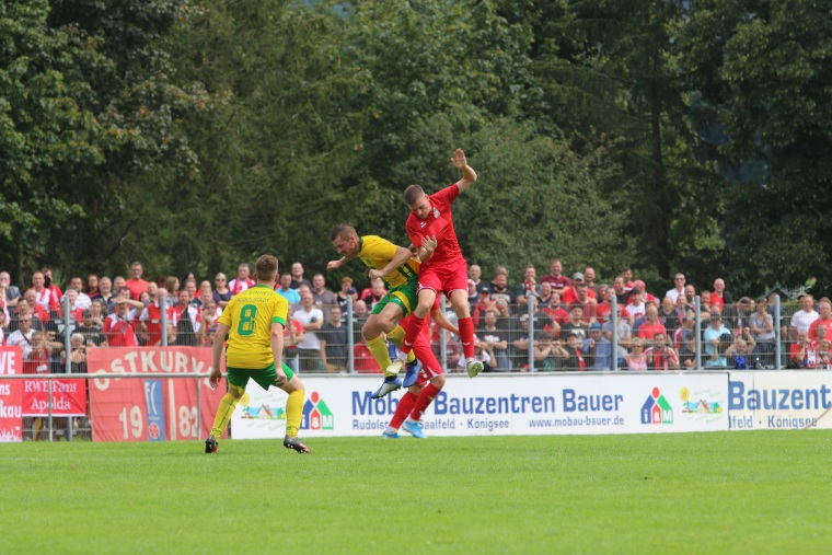 1. Spieltag 2020/21 FC Einheit Rudolstadt - FC Rot-Weiß Erfurt