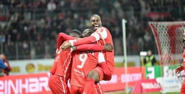 Pokalknaller im Steigerwaldstadion