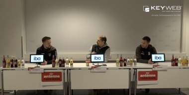 Die Pressekonferenz nach dem Spiel gegen den SV 09 Arnstadt