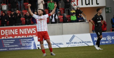 Endstation Erfurt – Heimsieg gegen den 1. FC Lok Leipzig