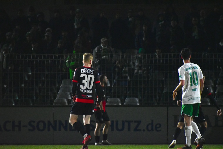 16. Sptg. BSG Chemie Leipzig - FC Rot-Weiß Erfurt 1:1