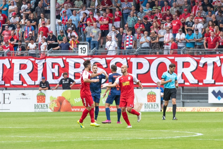 3. Spieltag 2019/20 Energie Cottbus - Rot-Weiß Erfurt