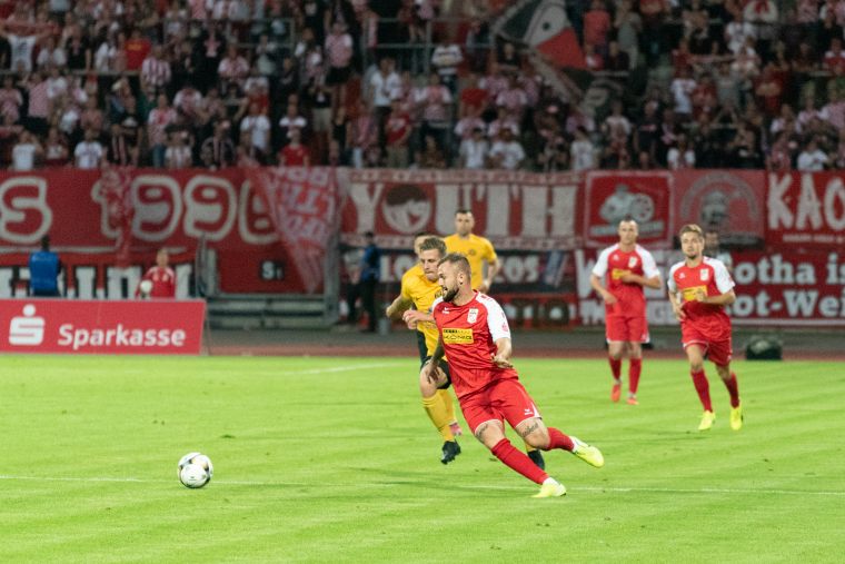 4. Spieltag 2019/20 Rot-Weiß Erfurt - VfB Auerbach