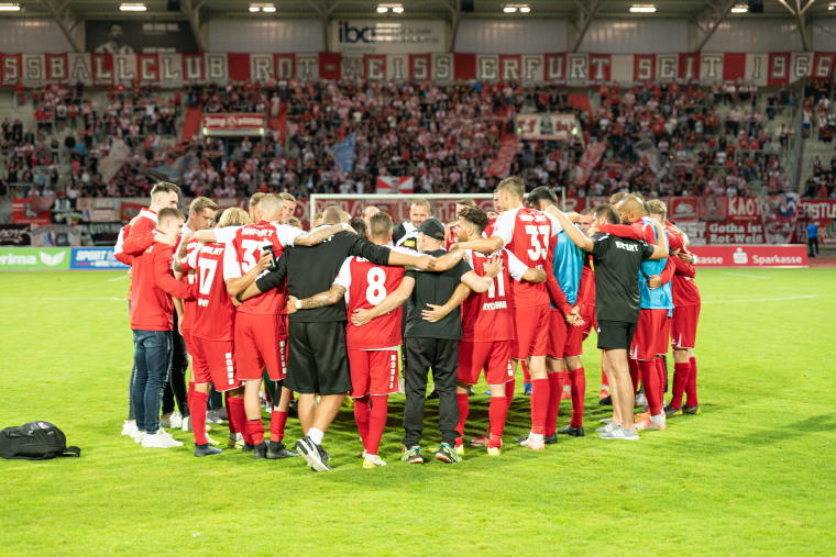 4. Spieltag 2019/20 Rot-Weiß Erfurt - VfB Auerbach