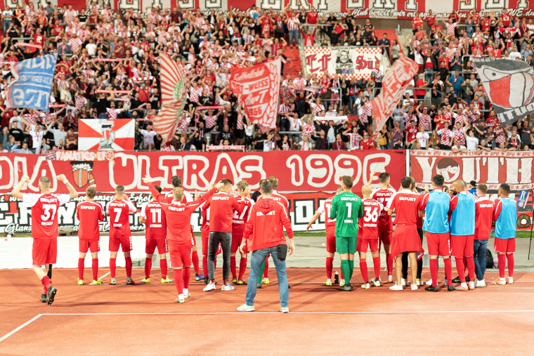 4. Spieltag 2019/20 Rot-Weiß Erfurt - VfB Auerbach