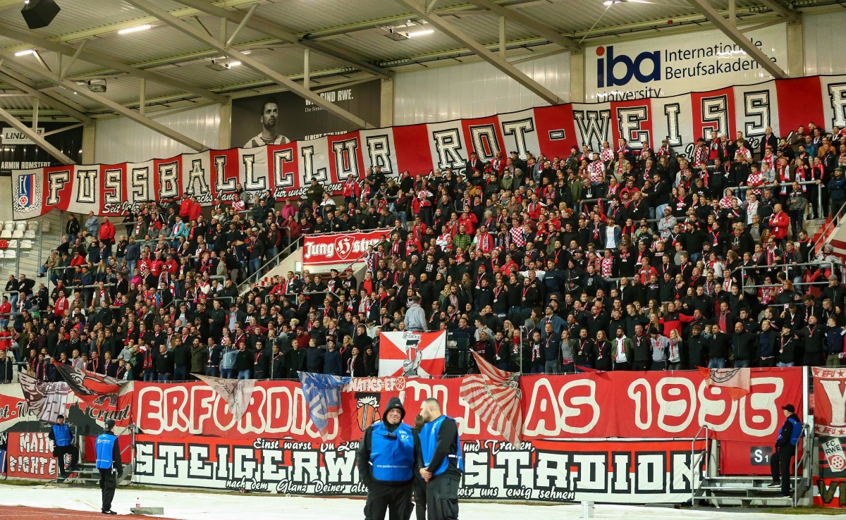 12. Spieltag 2019/20 Rot-Weiß Erfurt - Bischofswerdaer FV