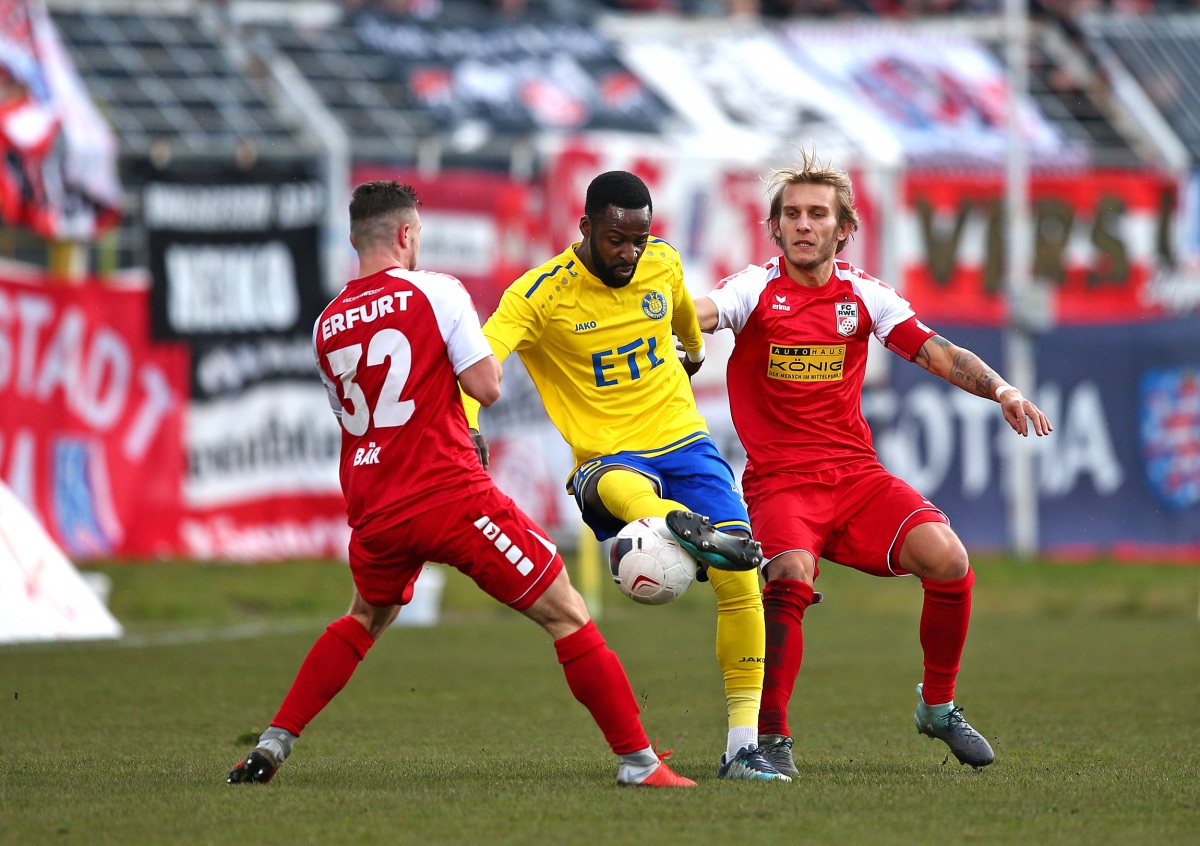 19. Spieltag 2019/20 1. FC Lok Leipzig - FC Rot-Weiß Erfurt