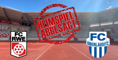 Auch Heimspiel gegen den FC Oberlausitz Neugersdorf abgesetzt