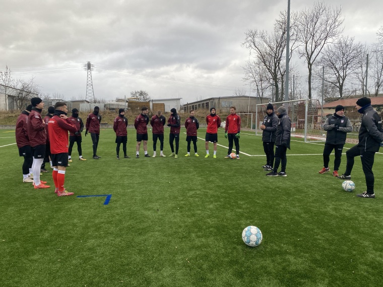 Trainingsauftakt Rückrunde 2021/22