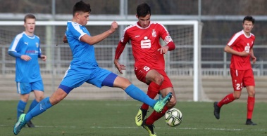 U19 mit Remis in Chemnitz, U17 unterliegt im Derby