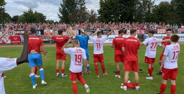 Rot-Weiß Erfurt und der FC Einheit Rudolstadt trennen sich 1:1 Unentschieden