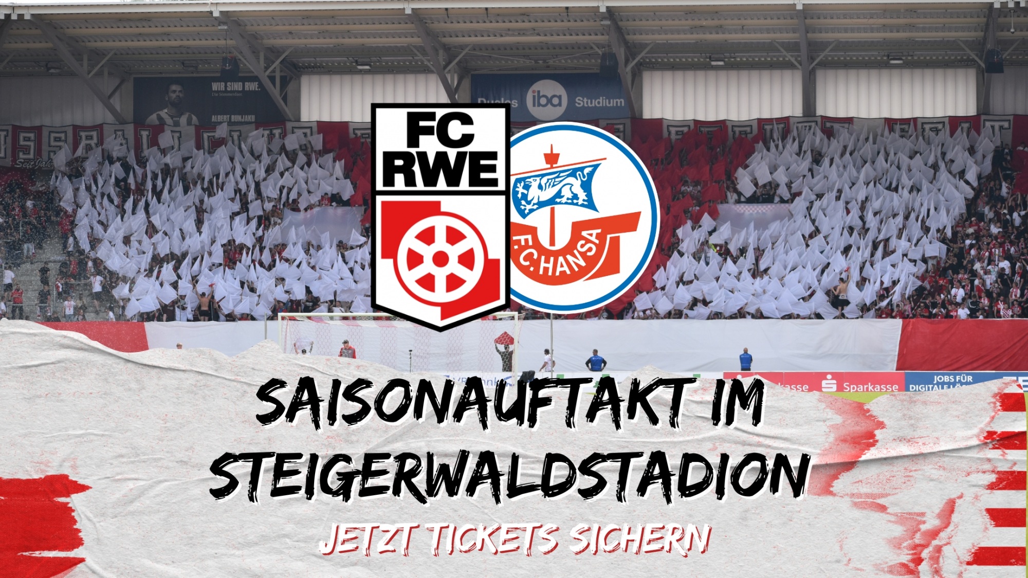 Vorverkauf fürs Eröffnungsspiel startet! Aktuelle News - FC Rot Weiß Erfurt