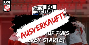 Voller Gästeblock beim Derby!