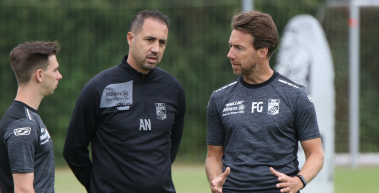 Trainerteam des FC Rot-Weiß Erfurt komplettiert