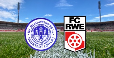Vorbericht zum Pokalachtelfinale beim SV Blau-Weiß Neustadt