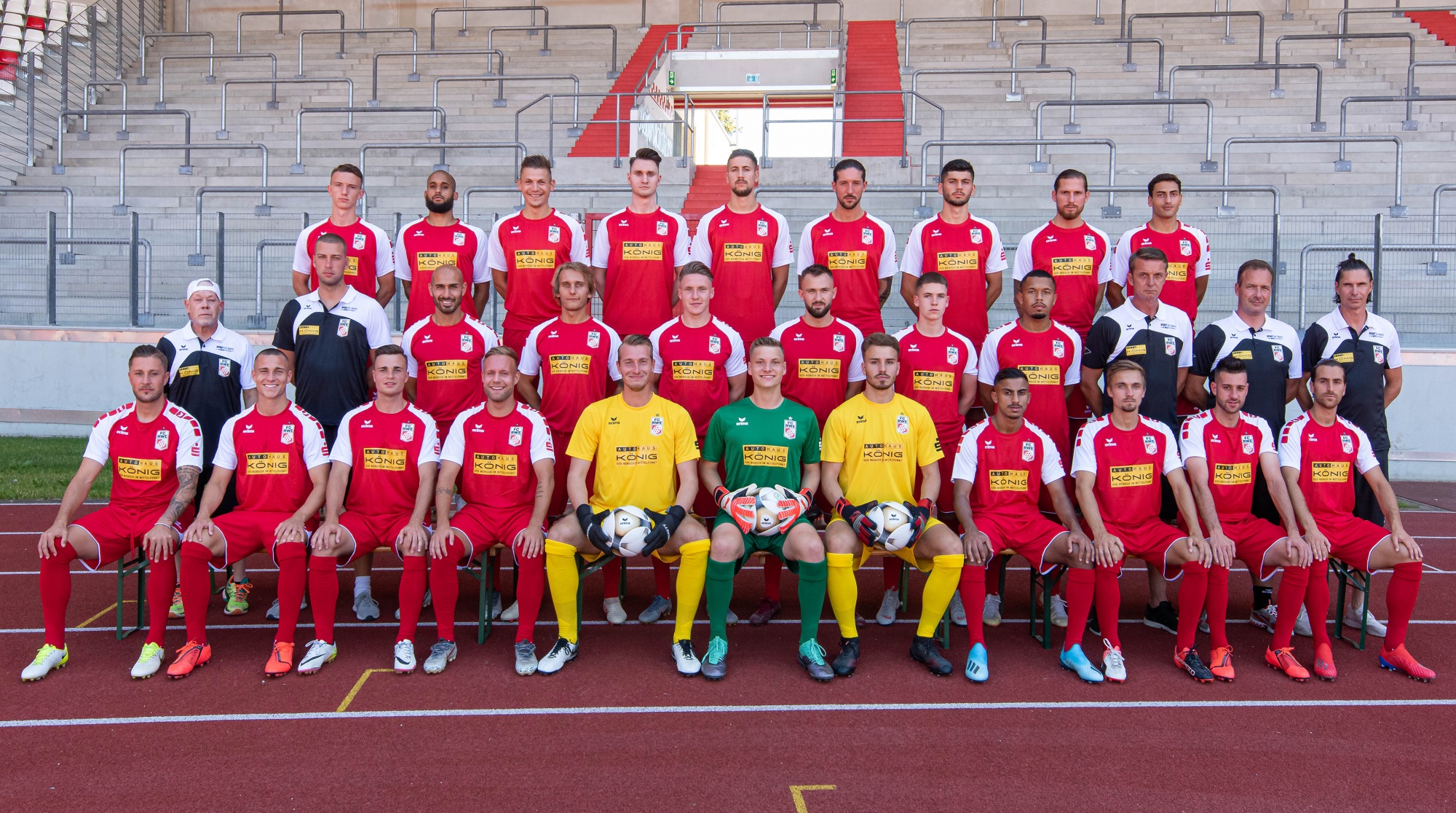 Profimannschaft FC Rot Weiß Erfurt