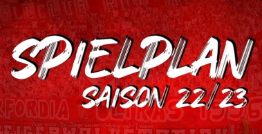 Spielplan der Regionalliga-Saison 22/23