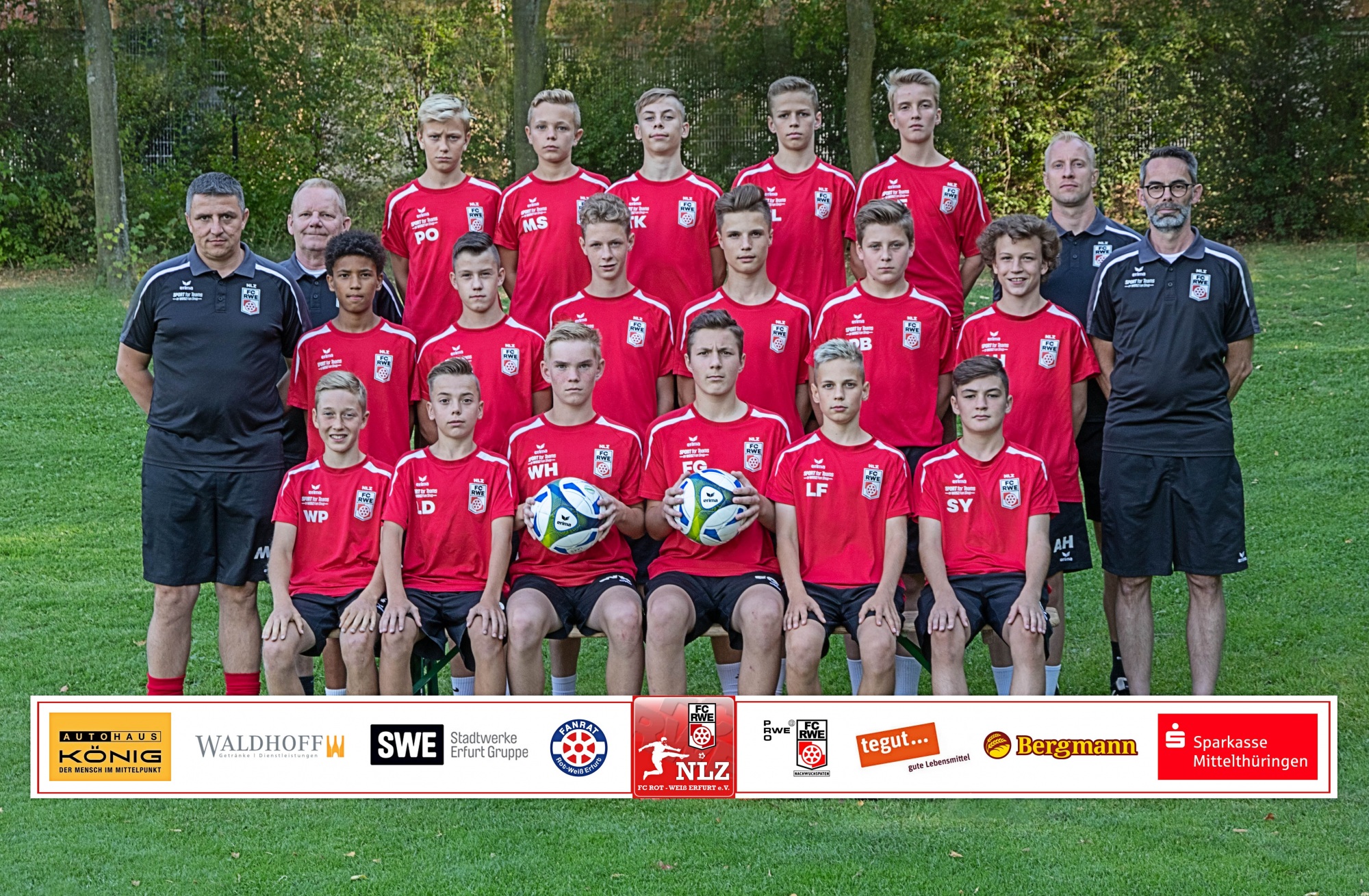 Mannschaft U14 - Nachwuchsleistungszentrum - FC Rot Weiß Erfurt