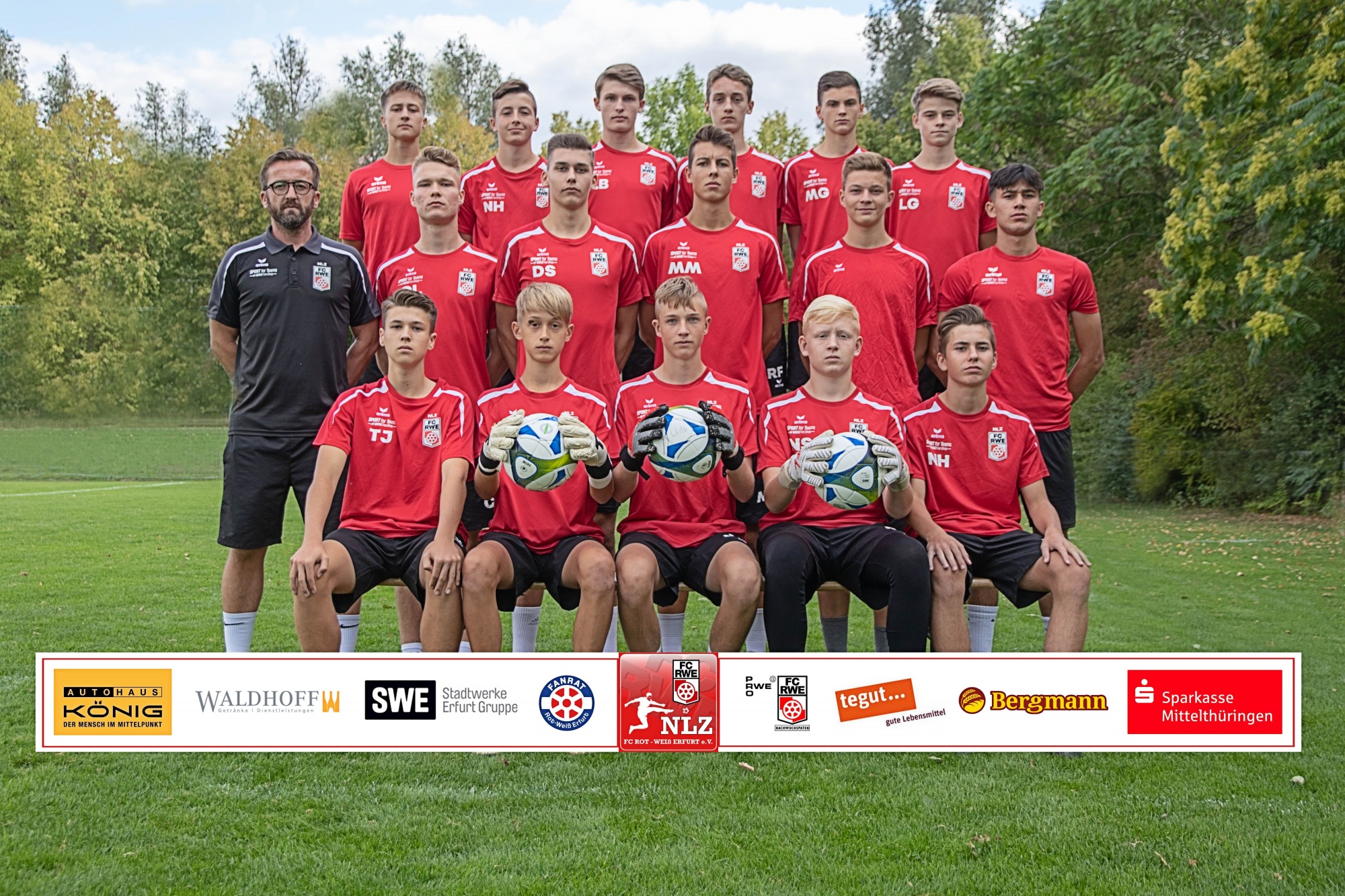 Mannschaft U16 - Nachwuchsleistungszentrum - FC Rot Weiß Erfurt