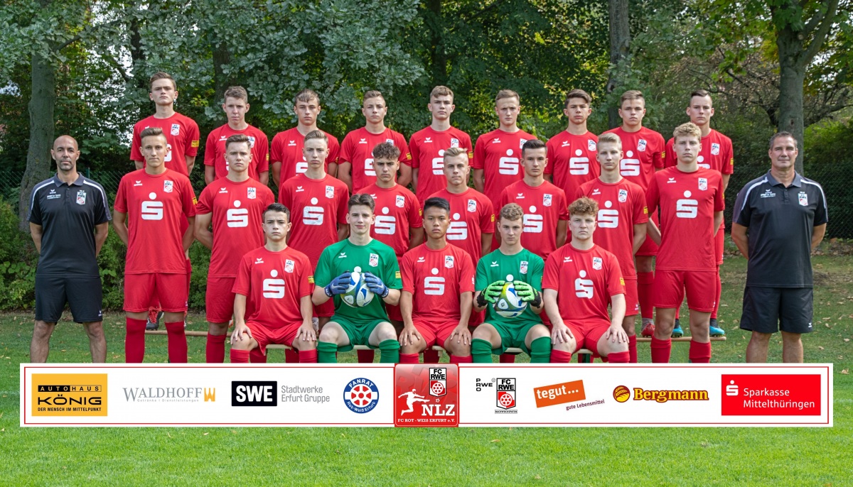 Mannschaft U17 FC Rot Weiß Erfurt