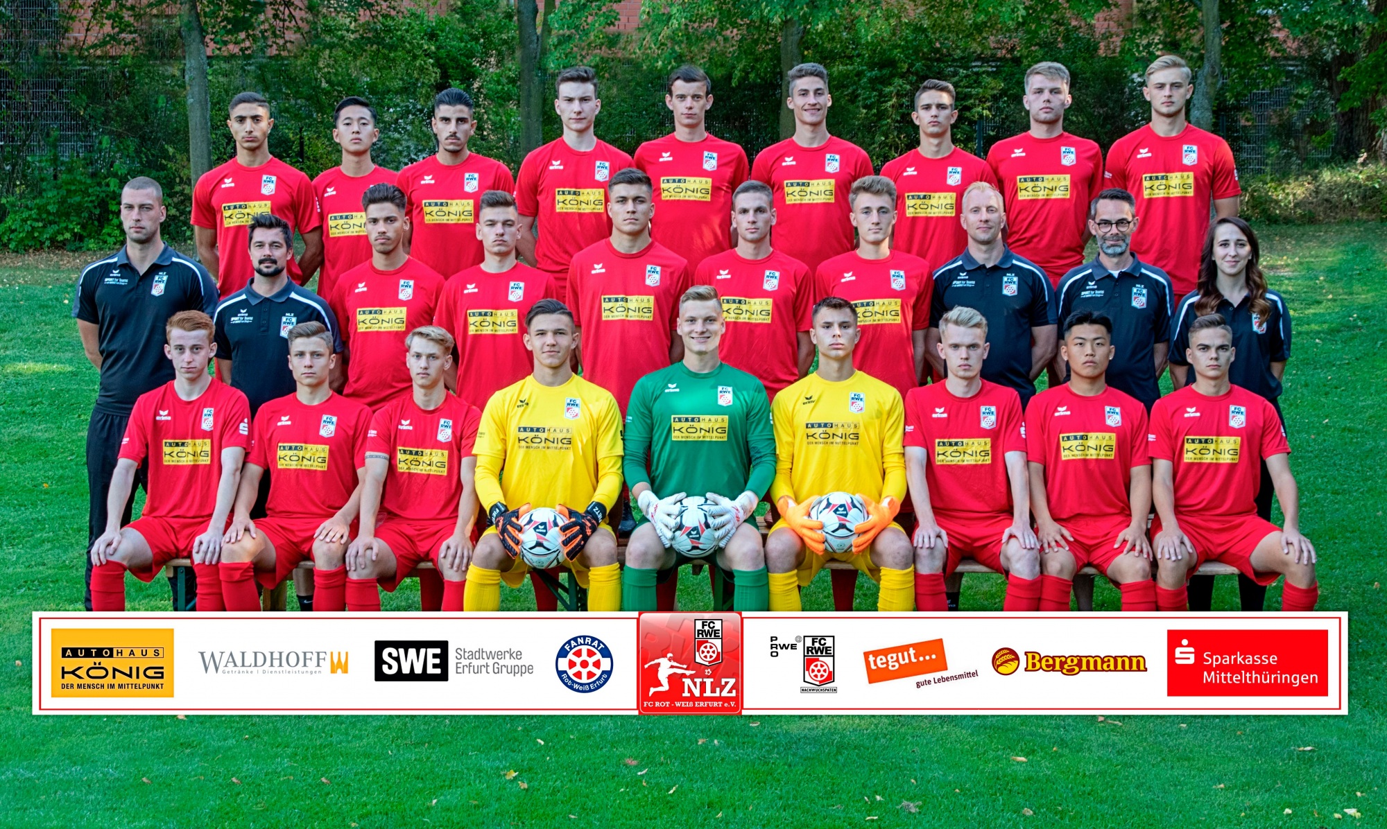Mannschaft U19 FC Rot Weiß Erfurt