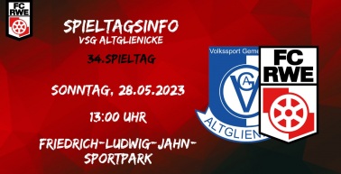 Zum letzten Saisonspiel: Auswärts in Altglienicke