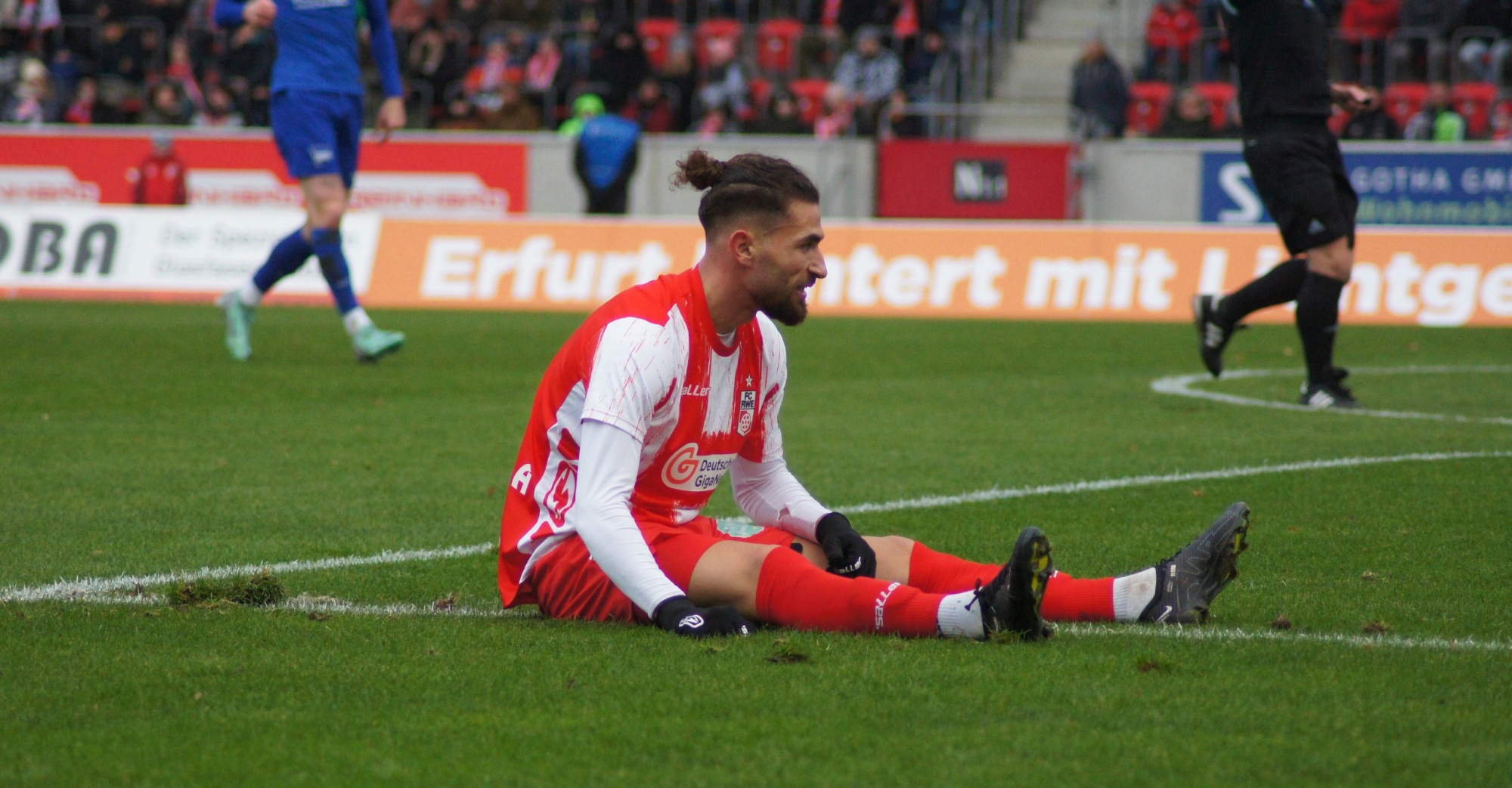 Romarjo Hajrulla gegen Hertha BSC II 25.11.23