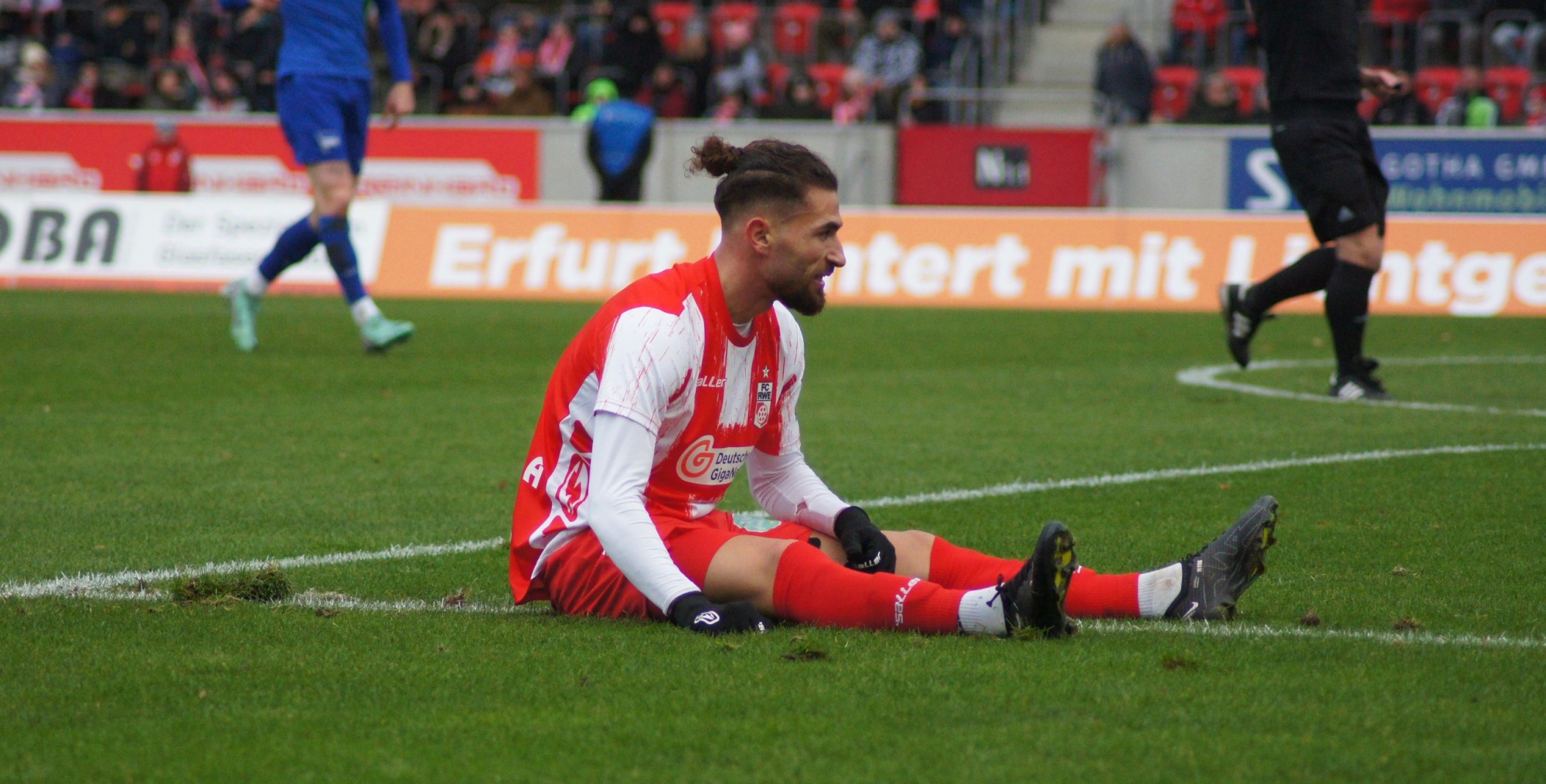 Romarjo Hajrulla gegen Hertha BSC II 25.11.23