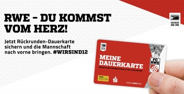 Sichert euch ab sofort eure Rückrunden-Dauerkarte